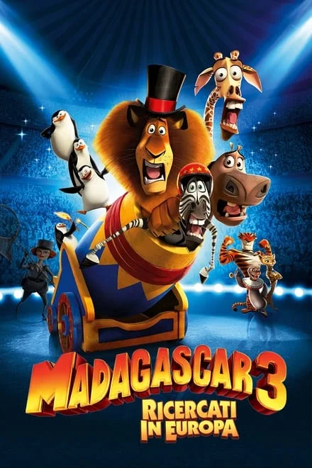 Madagascar 3 – Ricercati in Europa [HD] (2012)