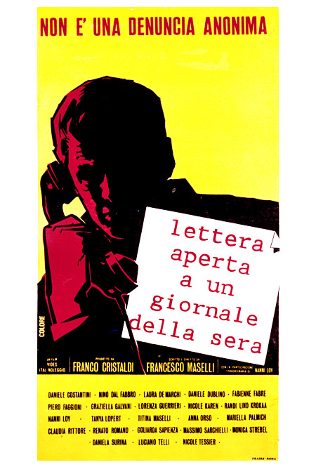 Lettera aperta a un giornale della sera (1970)