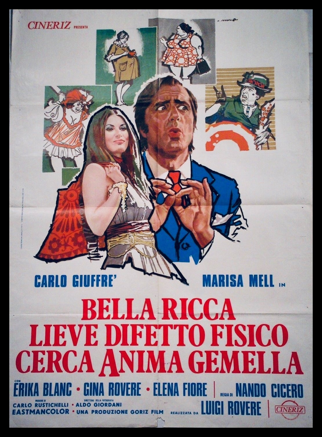 Bella, ricca, lieve difetto fisico, cerca anima gemella (1973)