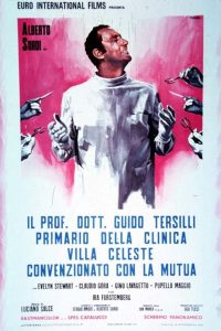 Il Prof. Dott. Guido Tersilli primario della Clinica Villa Celeste convenzionata con la Mutua (1969)