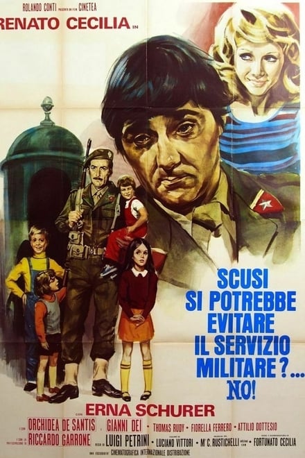 Scusi si potrebbe evitare il servizio militare?… No! (1974)