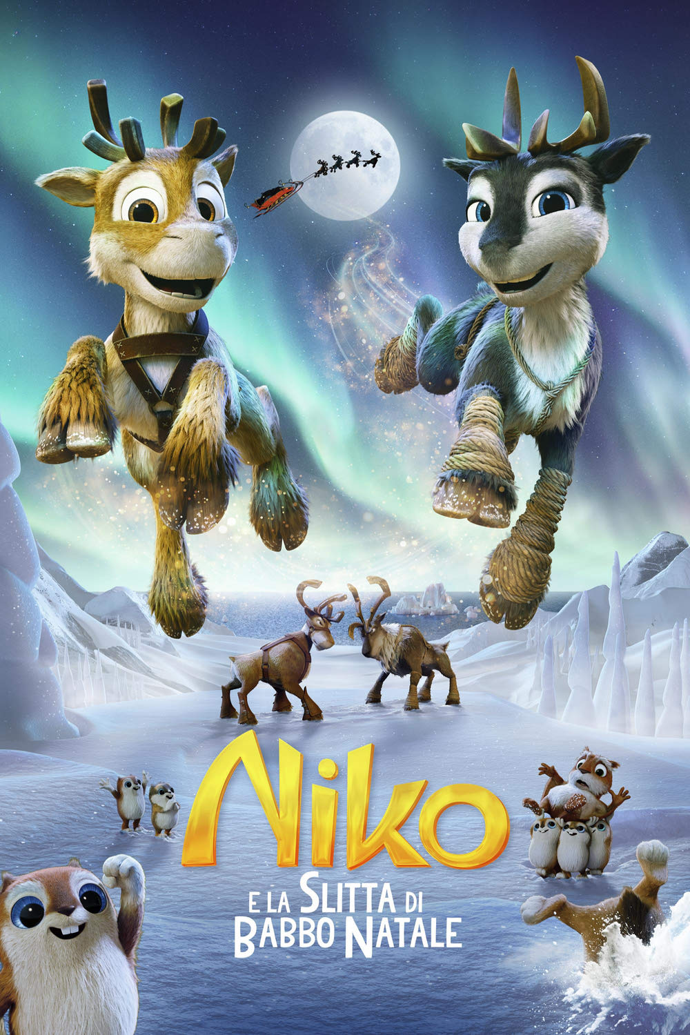 Niko e la slitta di Babbo Natale [HD] (2024)